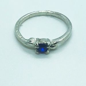 🔥HOT SALE🔥Blue Rhinestone Fashion Ring 8